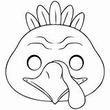 Turkey Printablee sketch template