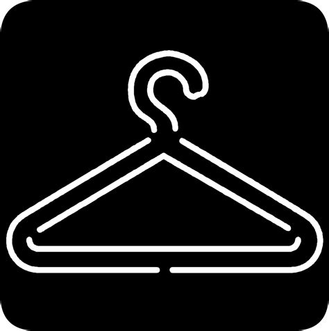clothing hanger sign  vector graphic  pixabay