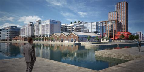 planning permission granted  prominent dublin docklands project linesight