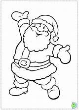 Santa Claus Coloring Pages Dinokids Kids Color Close Printable Getcolorings sketch template