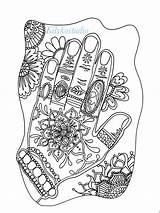 Henna Tattoo sketch template