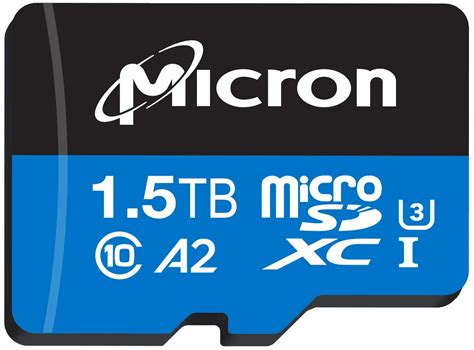 micron lays claim   worlds largest microsd card  tb techspot