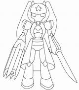 Medabots Coloring Draw Character sketch template
