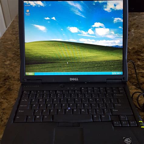 Dell Latitude Laptop Windows Xp 256mb 20 Gb Refurbished