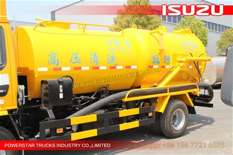 hot selling liter philippines isuzu sewer cleaning
