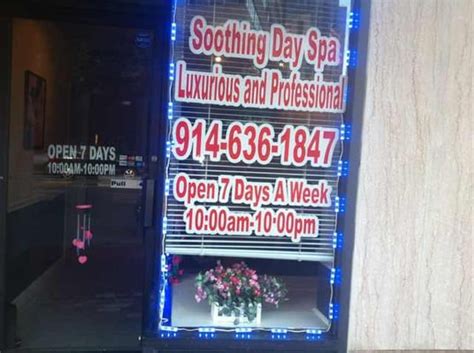 soothing day spa   ave  rochelle  york massage phone