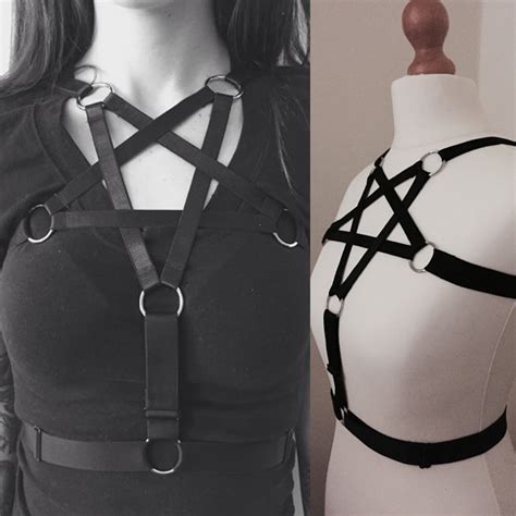 buy women sexy body harness harajuku fashion punk