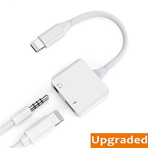 aux audio  iphone adapter  iphone  headphone jack  mm dongle   charge