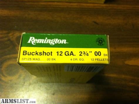 Armslist For Sale Remington 12 Gauge 00 Buckshot
