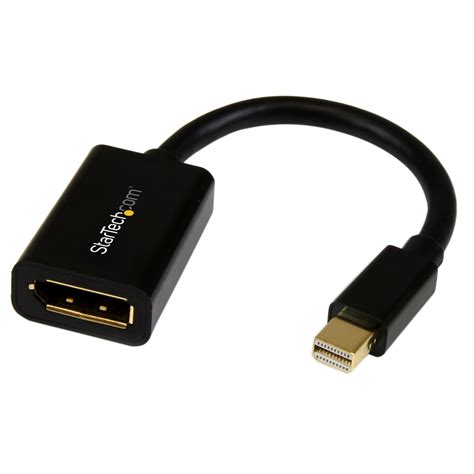 startechcom  mini displayport  displayport video cable adapter mf   distributor
