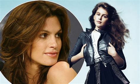cindy crawford reveals a little jealousy over her daughter kaia s legs and hair remind you