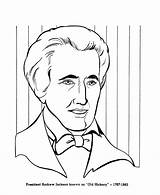 Andrew Jackson Coloring Pages President Presidents Drawing Printable Jefferson Thomas Easy Drawings Kids Sheets Patriotic States United Color Print Getcolorings sketch template