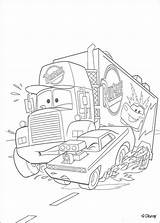 Cars Mack Coloring Pages Draw Library Clipart Disney sketch template