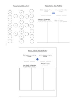 place  disks addition  subtraction  ms brauns store tpt