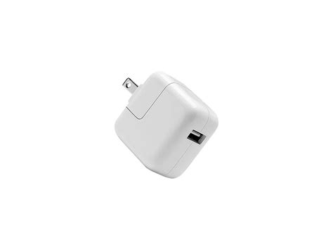 apple ipad  usb power adapter  folding ac prongs neweggcom