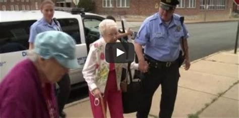 102 year old woman gets arrested so she can check it off her bucket