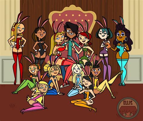 Everybody Loves Mal Anime Character Design Total Drama Island