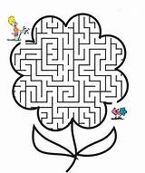 Maze Mazes Doolhof Labirinto Lente Labyrinths Labyrinthe Labirinti Printactivities Puzzel Labirint Educational Kindergarten Puzzels Strani Outs Bloem Giochi Divers Colorat sketch template