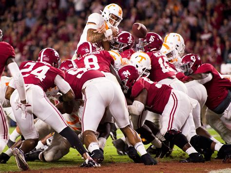 tennessee alabama football prediction will tide take ut vols seriously