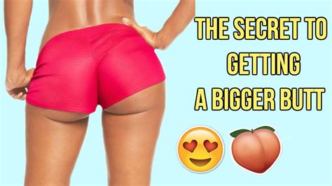 How To Make Your Buttocks Bigger Without Exercise