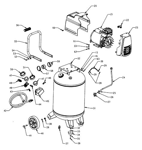 craftsman air compressor parts model  sears partsdirect