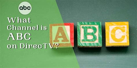channel number  abc  directv directv guide
