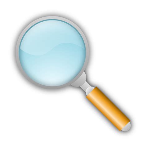 clipart magnifying glass