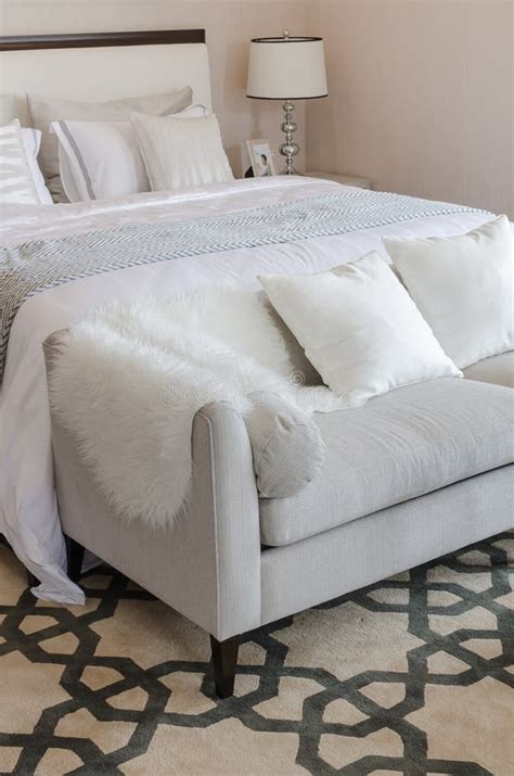 luxury grey sofa  carpet  luxury bedroom stock photo image  bedroom comfort
