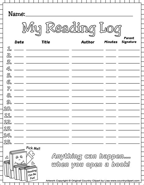 twinkle teaches reading logs
