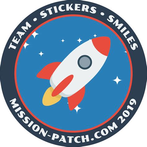 custom mission patches design  print nasa style mission patch