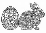 Pasqua Paques Ostern Erwachsene Easter Lapin Oeuf Malbuch Adulte Adulti Stampare Coniglio Oster Coco Gokil Abis Pasquale Malvorlagen Justcolor sketch template