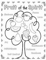 Spirit Fruit Coloring Practice Handwriting Activities Subject Printables sketch template