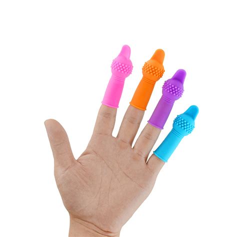 sex flirt finger penis ring clitoris stimulator clit tease sex toy