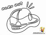 Coloring Firefighter Construction Digger sketch template