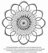 Mandala Coloring Pages Adult Designs Printable Print Drawing Easy Adults Cool Color Relaxing Clipart Mandalas Tattoo Colouring Awesome Fun Abstract sketch template