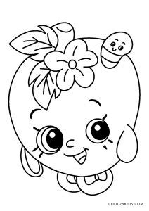 printable shopkins coloring pages  kids