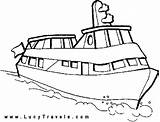 Boat Pages Coloring Ferry Drawing Kids Printable Speedboat Colouring Print Color Book Ship Boats Travel Kid Books Speed Getdrawings Choose sketch template