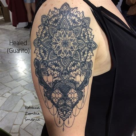 Baroque Mandala Shoulder Tattoo Best Tattoo Ideas Gallery