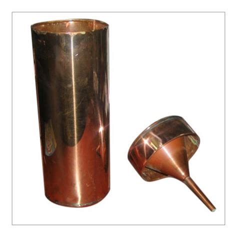 copper rain gauge  measuring cylinder   price   delhi