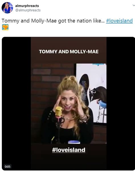 love island fans concerned for molly mae s teddy after it shares bed during sex session with