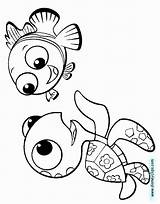 Dory Nemo Clipartmag Squirt sketch template