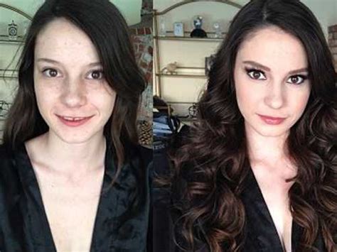 porn stars before and after make up business insider