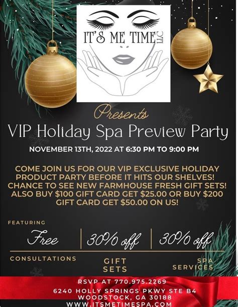 time spa preview party cherokee county chamber  commerce