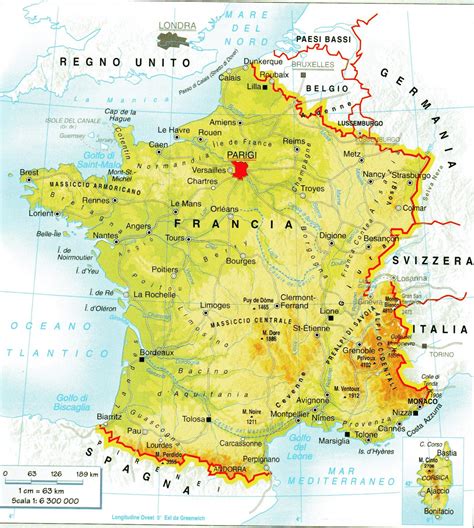 la geografia della francia  scuola  giuseppe geografia