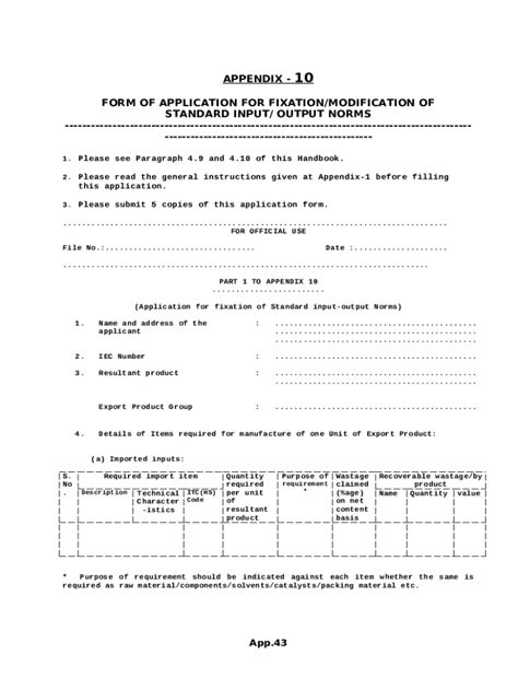appendix    template pdffiller