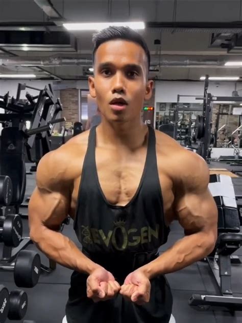 mhmd aidil workout pump and swole musclemania® pro muhammad aidil aidil