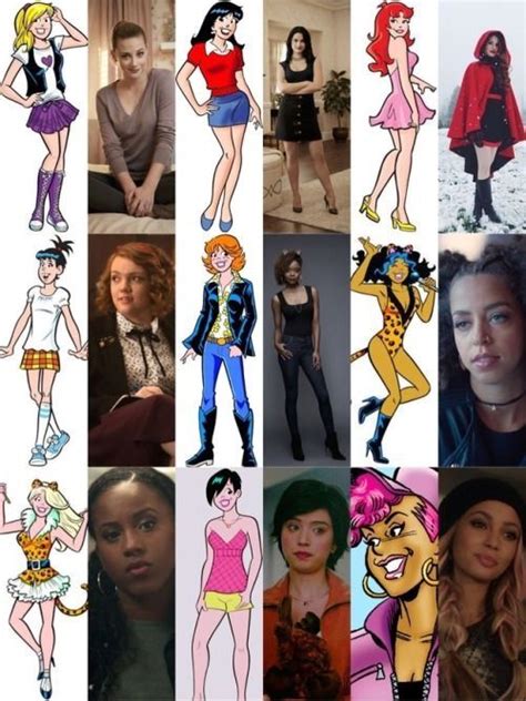 omg i cant believe that that is their characters in the archie comics 😱😱 alexis en 2019