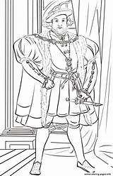 Henry Viii Coloring Pages Printable England Kingdom United Print Supercoloring Drawing Kids Hans Choose Board Book Portrait sketch template