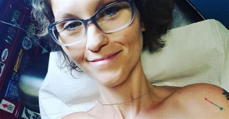 this woman got a wonder woman tattoo over her double mastectomy scars