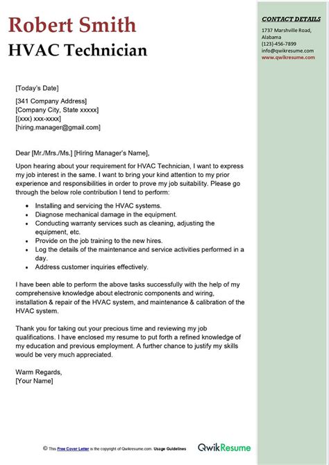 pest control technician cover letter examples qwikresume